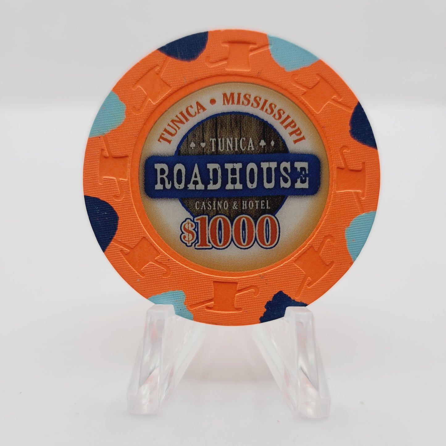 Roadhouse Hotel Casino Tunica Mississippi 2009 $1000 Chip