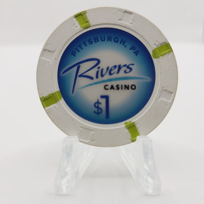 Rivers Casino Pittsburgh Pennsylvania 2010 $1 Chip