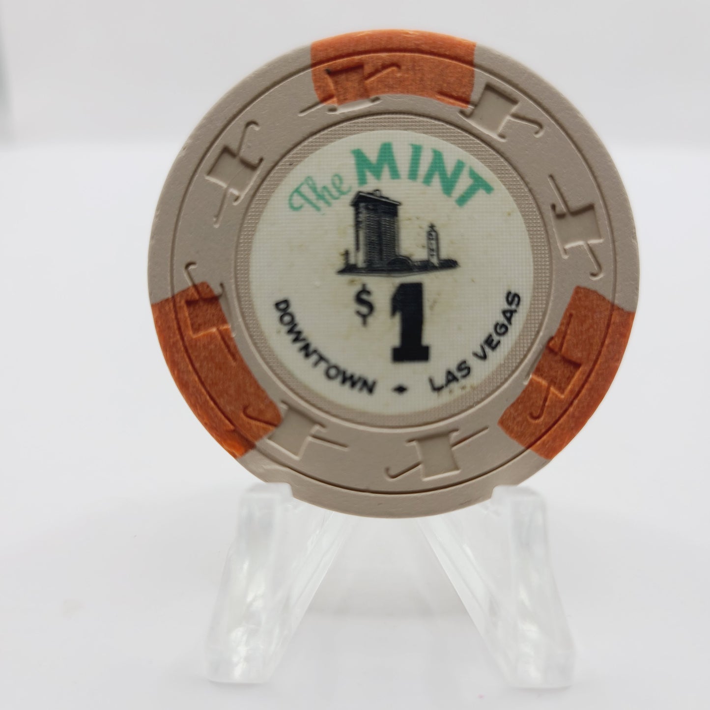 The Mint Hotel Casino Las Vegas Nevada 1969 $1 Chip V3069.1