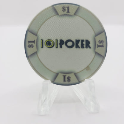 101 Poker Club Card Room  Katy Texas 2023 $1 Chip