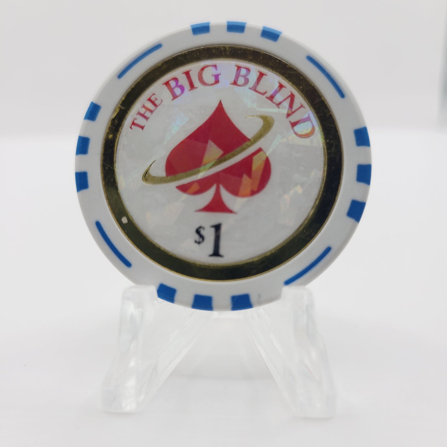 The Big Blind Card Room San Antonio Texas $1 Chip