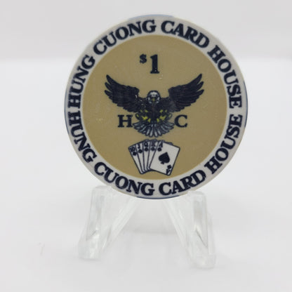 Hung Cuong Card House San Antonio Texas 2021 $1 Chip