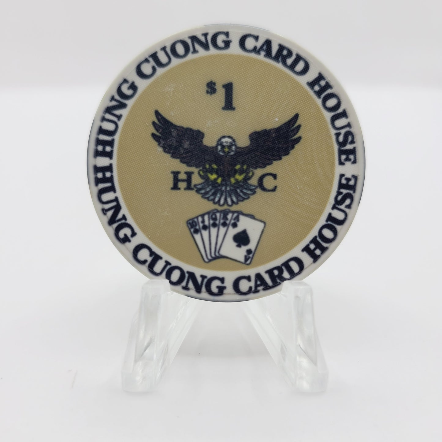 Hung Cuong Card House San Antonio Texas 2021 $1 Chip