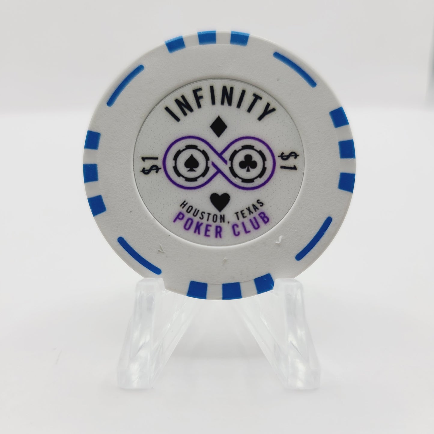 Infinity Poker Club Houston Texas 2023 $1 Chip