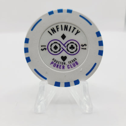 Infinity Poker Club Houston Texas 2023 $1 Chip