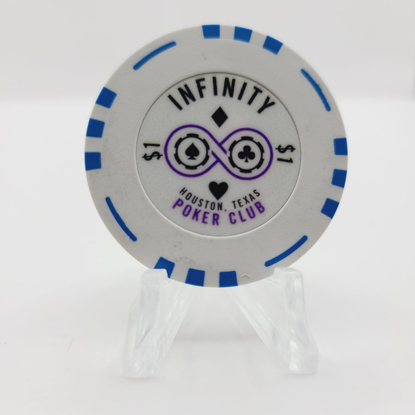 Infinity Poker Club Houston Texas 2023 $1 Chip