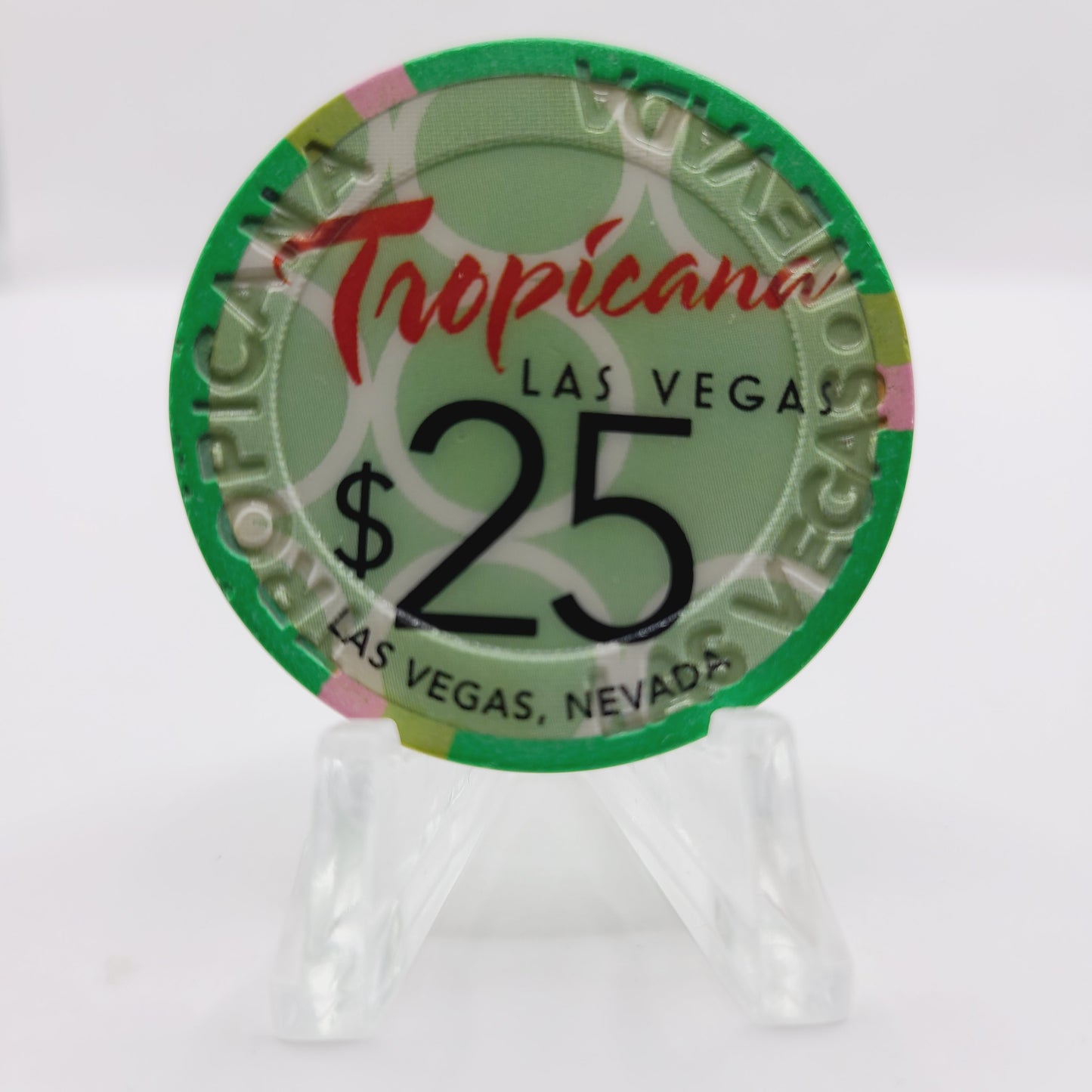 Tropicana Hotel Casino Las Vegas Nevada 2010 $25 Chip E9495