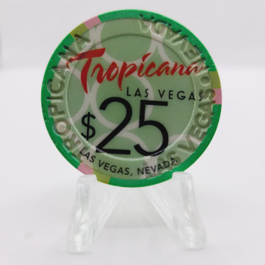 Tropicana Hotel Casino Las Vegas Nevada 2010 $25 Chip E9495