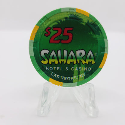 Sahara Hotel Casino Las Vegas Nevada 1995 $25 Chip N2661