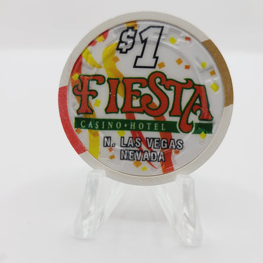 Fiesta Rancho Casino Resort Las Vegas Nevada 1998 $1 Chip N9632