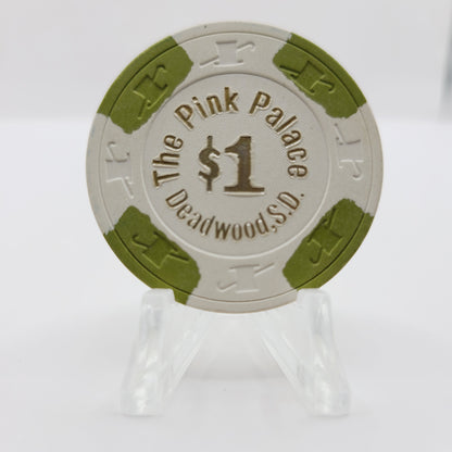 The Pink Palace Casino Deadwood South Dakota 1989 $1 Chip