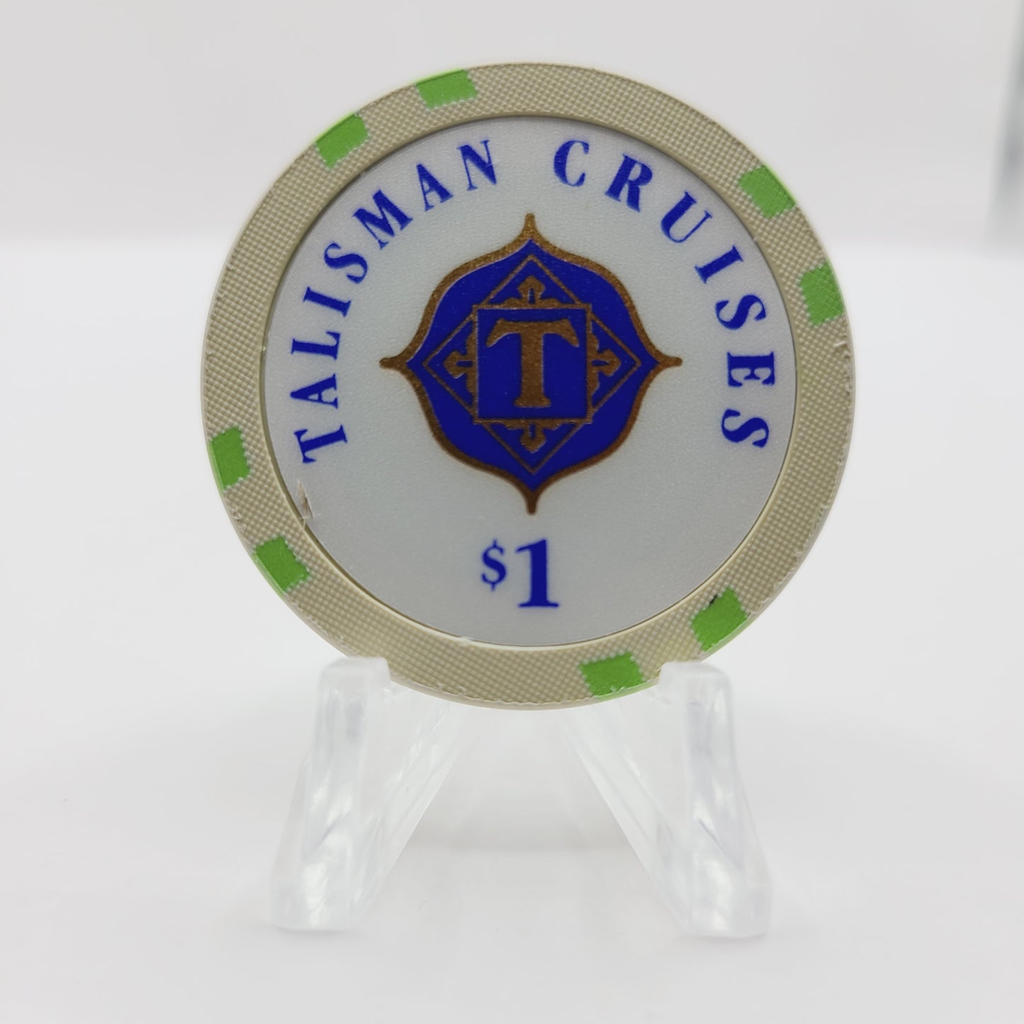 Talisman Cruises Galveston Texas "Day Cruise" $1 Chip