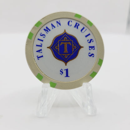 Talisman Cruises Galveston Texas "Day Cruise" $1 Chip