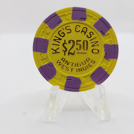 King's Casino St.Johns Antigua $2.50 Chip CG076001