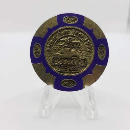 Hollywood Park Casino Inglewood California 1997 "Year of the Ox" $2.50 Chip LTD