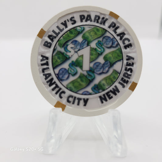 Bally’s "Park Place":Hotel Casino Atlantic City New Jersey $1 Chip