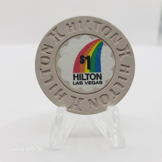 Las Vegas Hilton Hotel Casino Las Vegas Nevada 1981 $1 Chip N4773.2