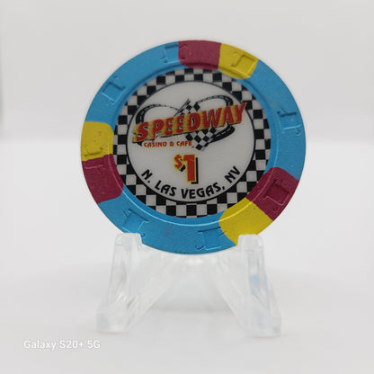Speedway Casino Las Vegas Nevada 2000 $1 Chip V5628.1 (Red $1)