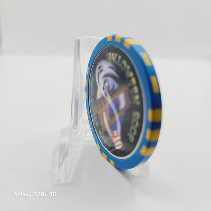 Las Vegas Club Las Vegas Nevada 2002 "Halloween" $10 Chip E1307