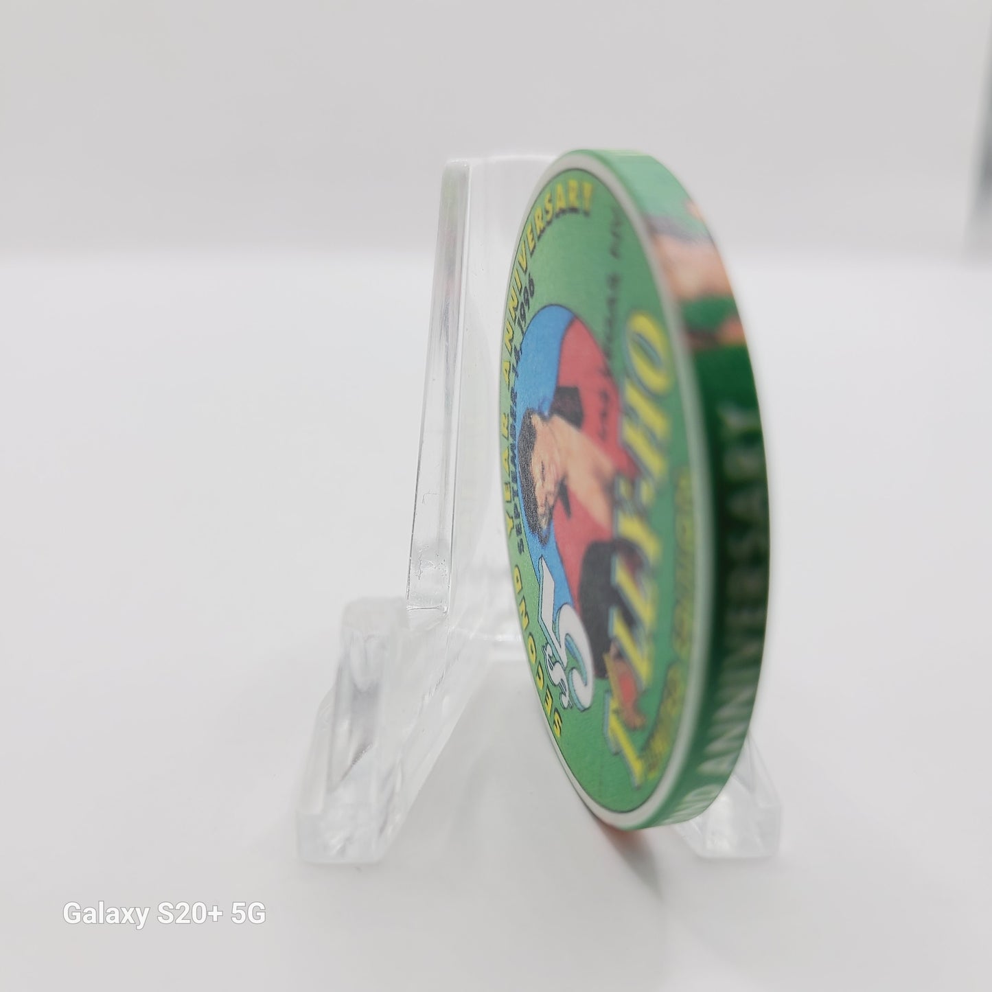 Tally-Ho "Gentlemen's Cabaret" Las Vegas Nevada 1997 "Third Anniversary" $5 Chip V1637