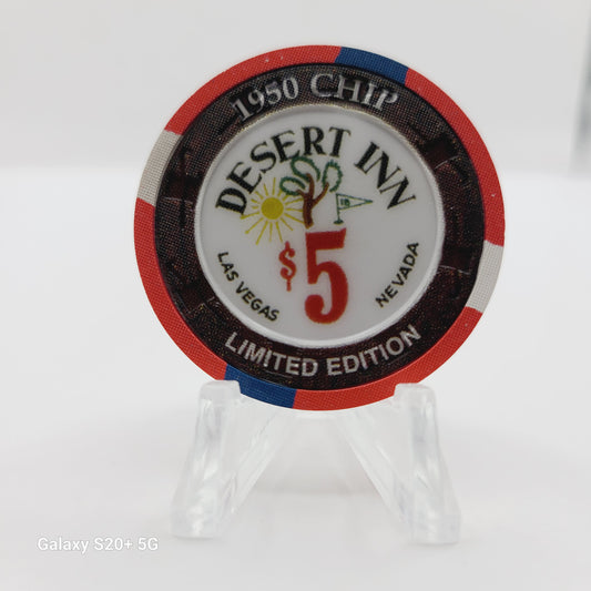 Desert Inn Hotel Casino Las Vegas Nevada 2000 "Anniversary 1950 Chip" $5 Chip V3958