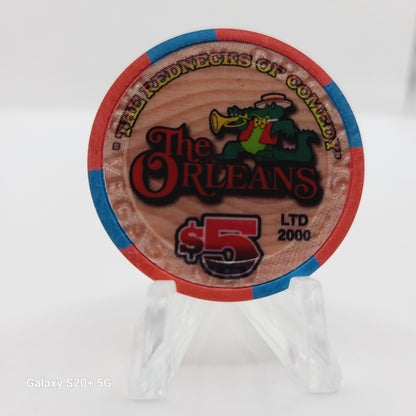 The Orleans Hotel Casino Las Vegas Nevada 2006 "Bill Engvall" $5 Chip E5800 LMT 2000