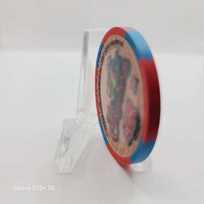 The Orleans Hotel Casino Las Vegas Nevada 2006 "Larry the Cable Guy" $5 Chip E5802 LMT 2000