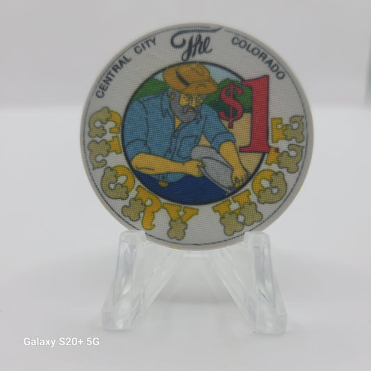 The Glory Hole Casino Central City Colorado 1992 $1 Chip