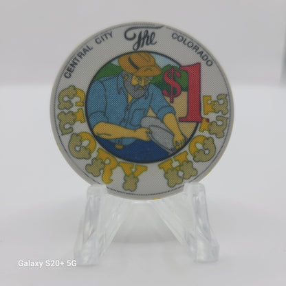 The Glory Hole Casino Central City Colorado 1992 $1 Chip
