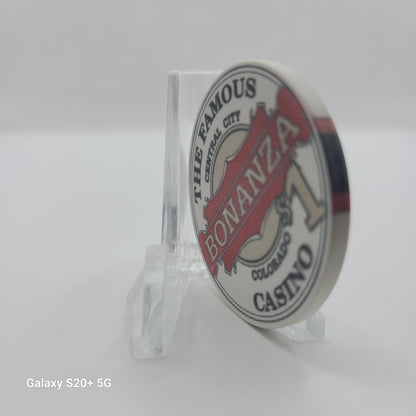 The Famous Bonanza Casino Central City Colorado 1992 $1 Chip