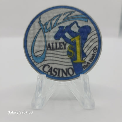 Jazz Alley Casino Black Hawk Colorado 1992 $1 Chip