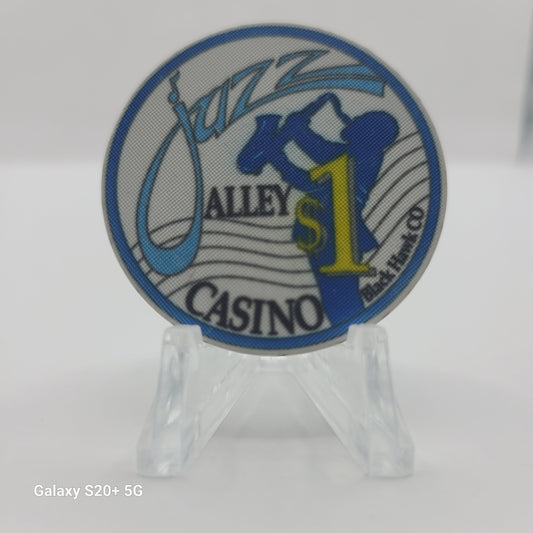 Jazz Alley Casino Black Hawk Colorado 1992 $1 Chip