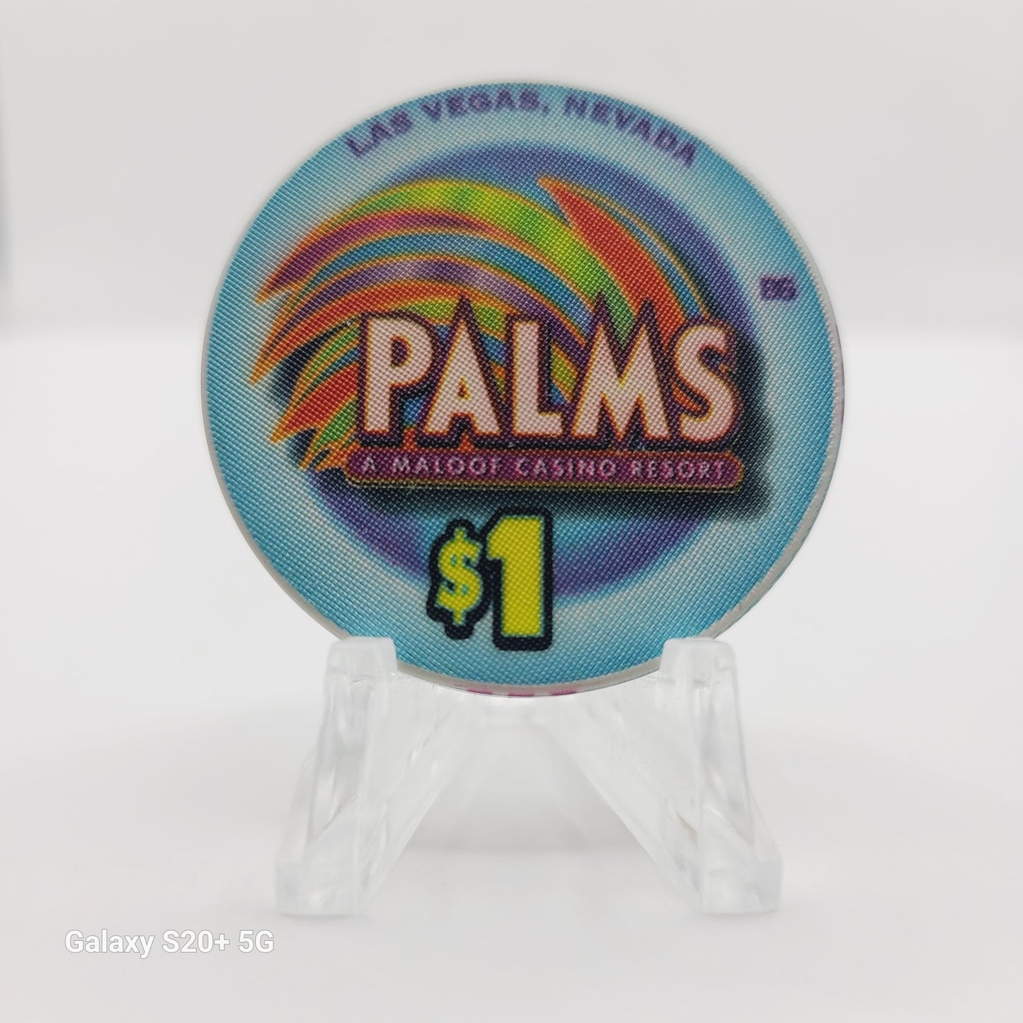 Palms Hotel Casino Las Vegas Nevada 2003 "Triple Crown Winner"  $1 Chip E1890 LMT 3000