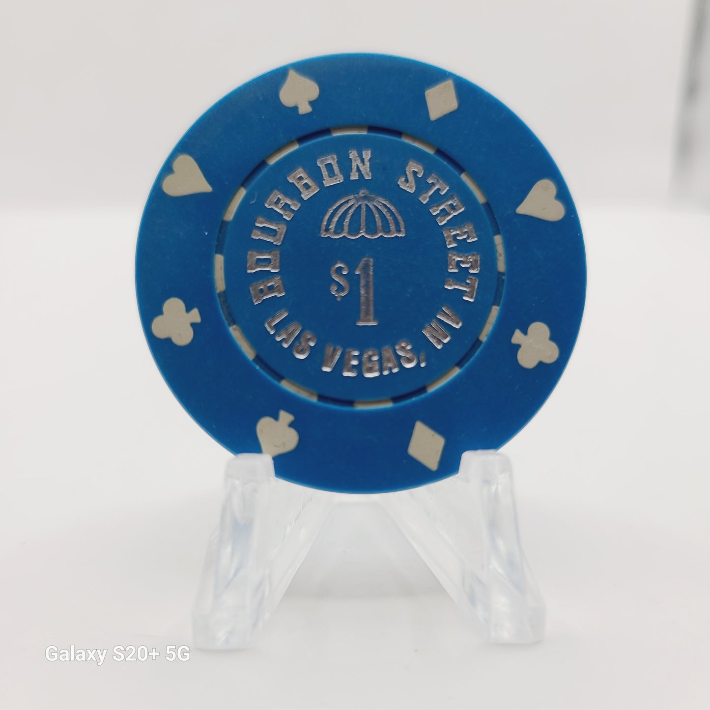 Bourbon Street Casino Las Vegas Nevada 1992 $1 Chip N0235