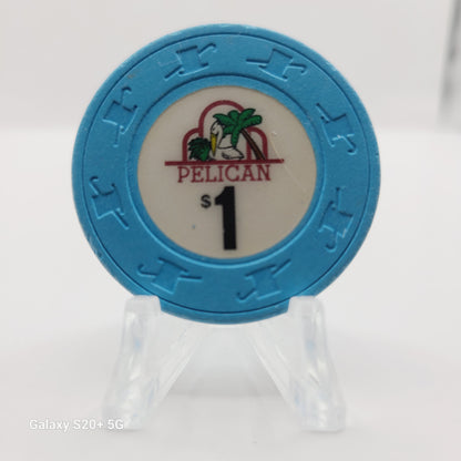 Pelican Casino Simpson Bay St. Maarten $1 Chip CG081903