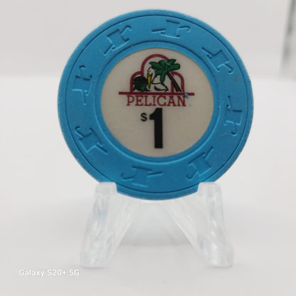 Pelican Casino Simpson Bay St. Maarten $1 Chip CG081903