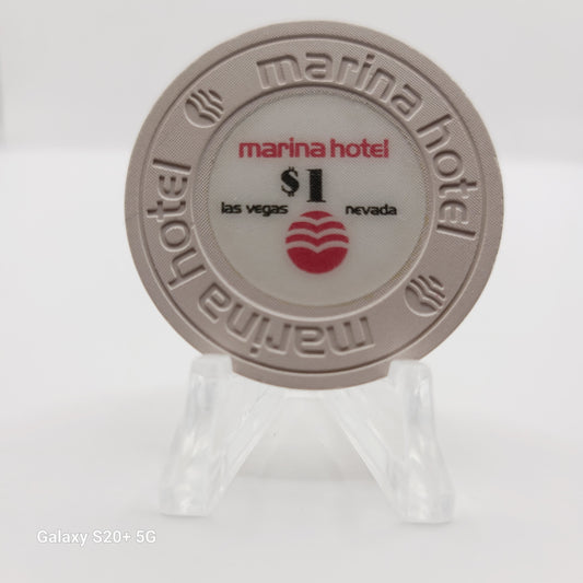 Marina Hotel Casino Las Vegas Nevada 1988 $1 Chip N1897