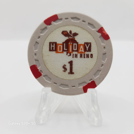 Holiday Casino Reno Nevada 1964 $1 Chip N5170