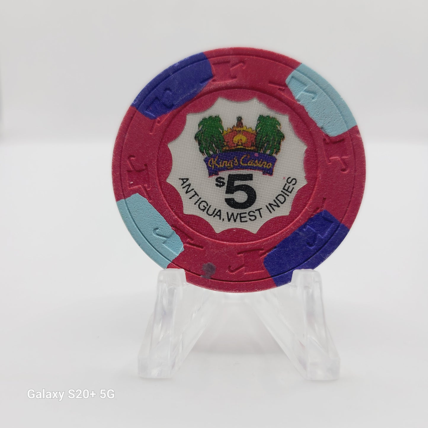 King's Casino St.Johns Antigua $5  Chip