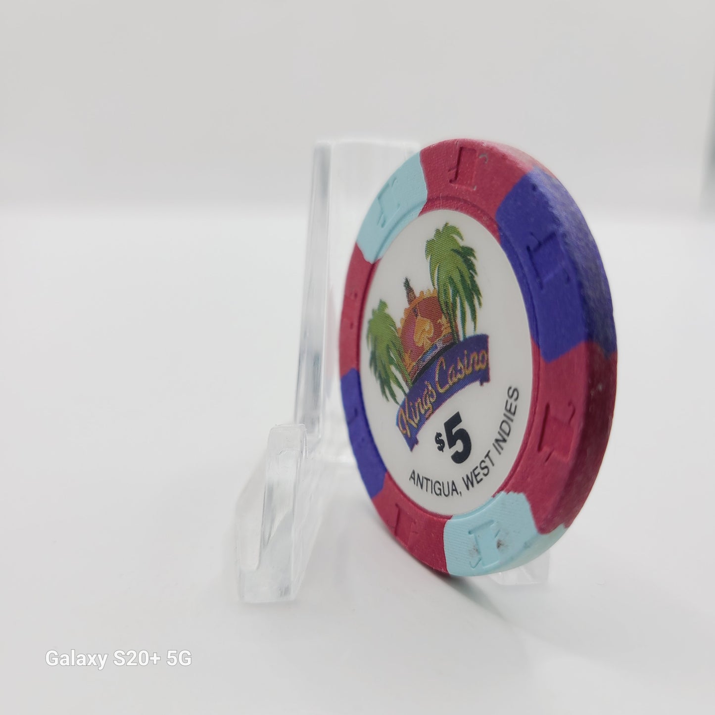 King's Casino St.Johns Antigua $5  Chip