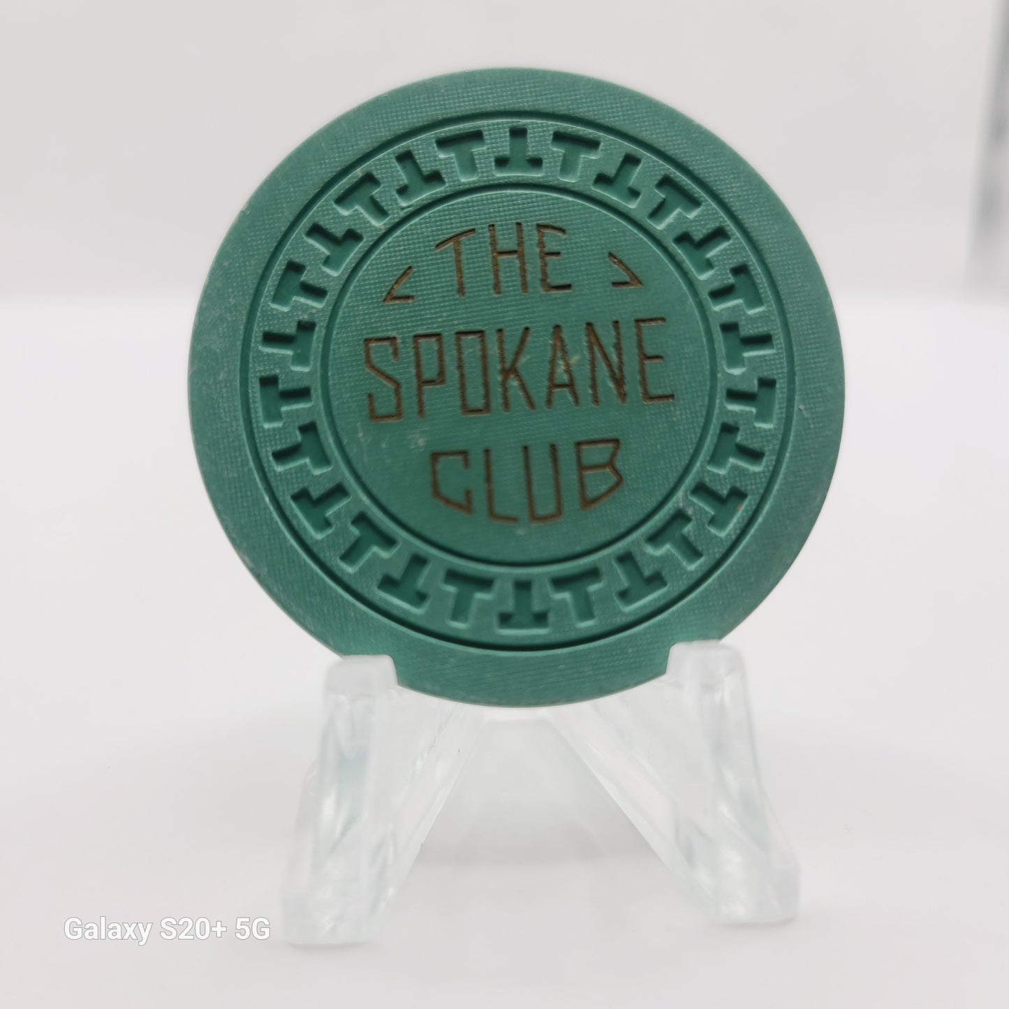 Spokane Club "Card Room" Spokane Washington Casino Chip