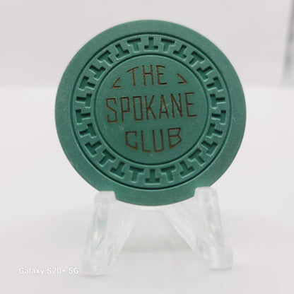 Spokane Club "Card Room" Spokane Washington Casino Chip