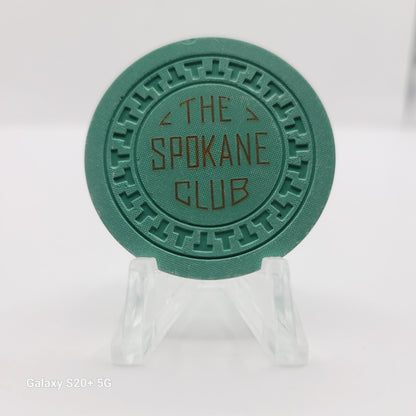 Spokane Club "Card Room" Spokane Washington Casino Chip