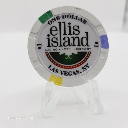 Ellis Island Casino & Brewery Las Vegas Nevada 2015 $1 Casino Chip D1813