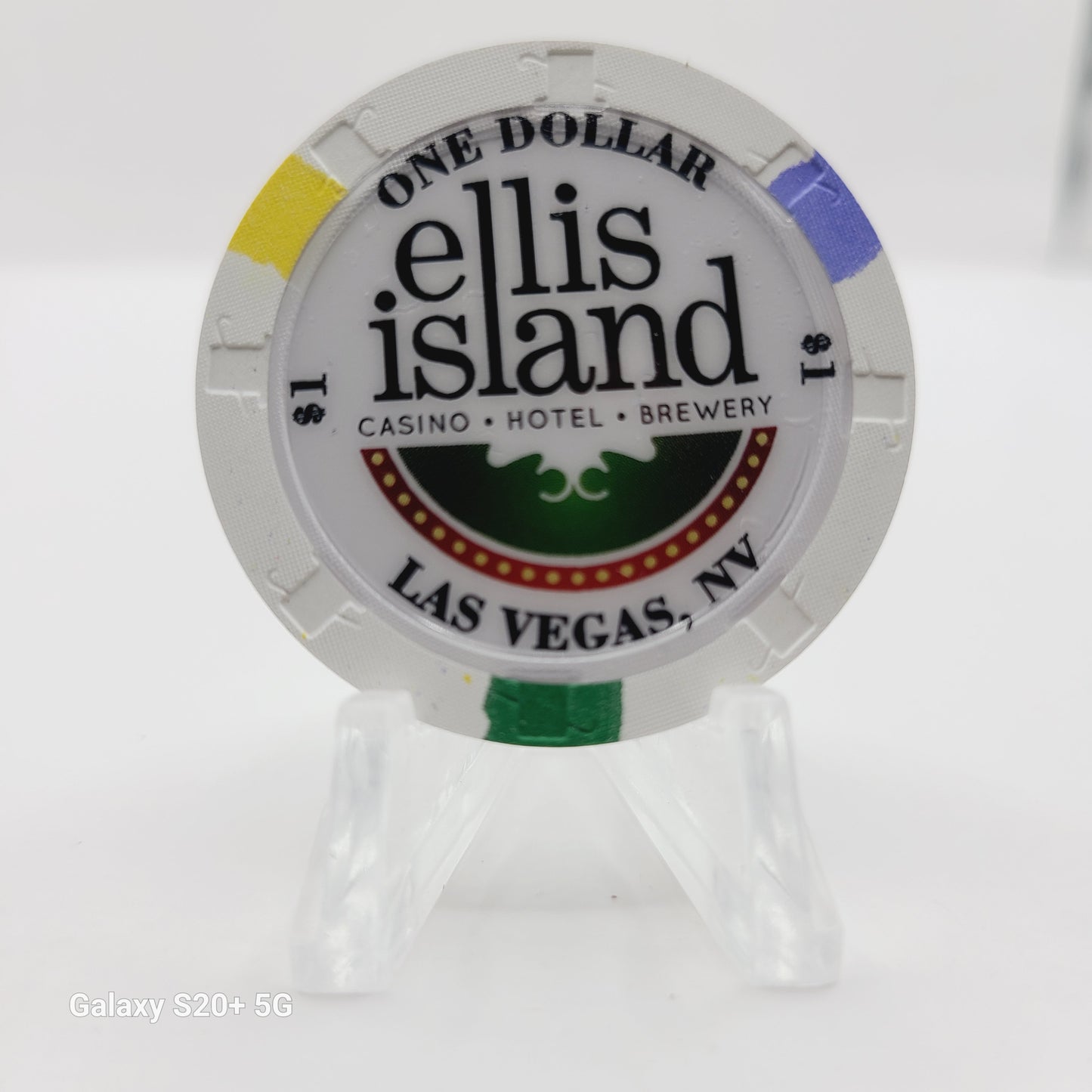 Ellis Island Casino & Brewery Las Vegas Nevada 2015 $1 Casino Chip D1813