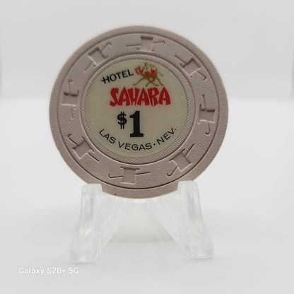 Sahara Hotel Casino Las Vegas Nevada 1964 $1 Casino Chip in N2099