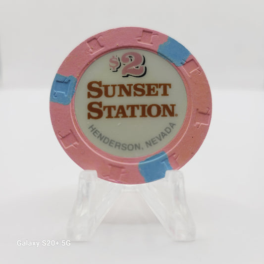Sunset Station Henderson Nevada 2023 $2 Casino Chip