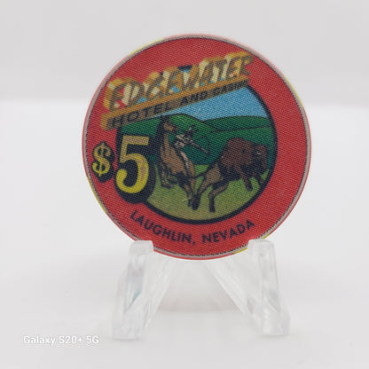 Edgewater Hotel Casino Laughlin Nevada 1995 $5 Chip N0662