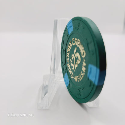 Chinatown Hotel Casino Wells Nevada 1984 $25 Casino Chip N8086