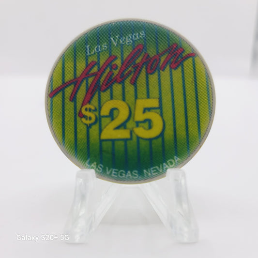 Las Vegas Hilton Hotel Casino Las Vegas Nevada 1994 $25 Chip N0587